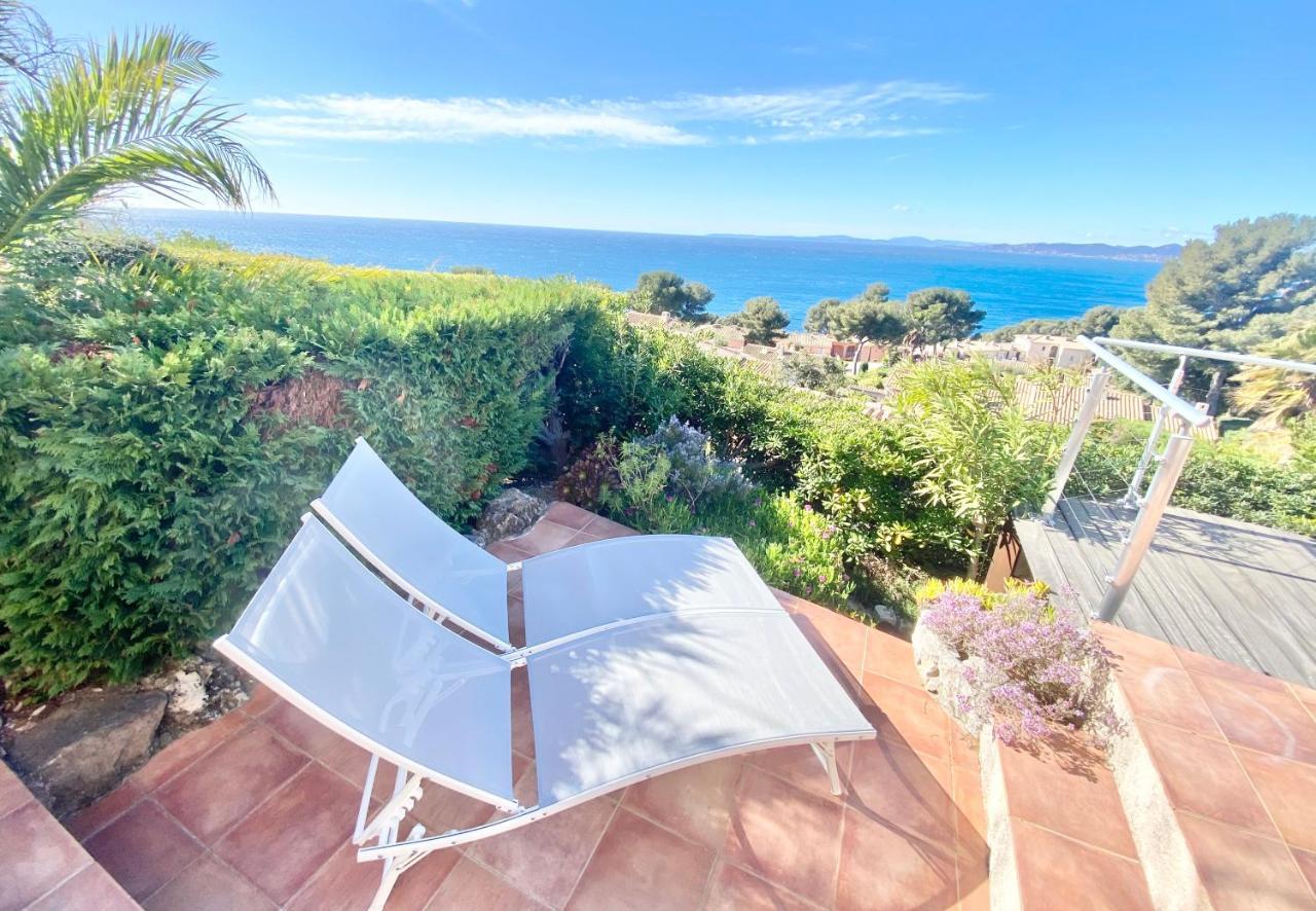 Villa Paradis Vue Mer Saint-Raphael Drammont Bagian luar foto